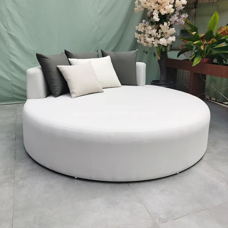 Vízálló kültéri bútorok kerek napágy Vízálló kültéri bútorok kerek napágy