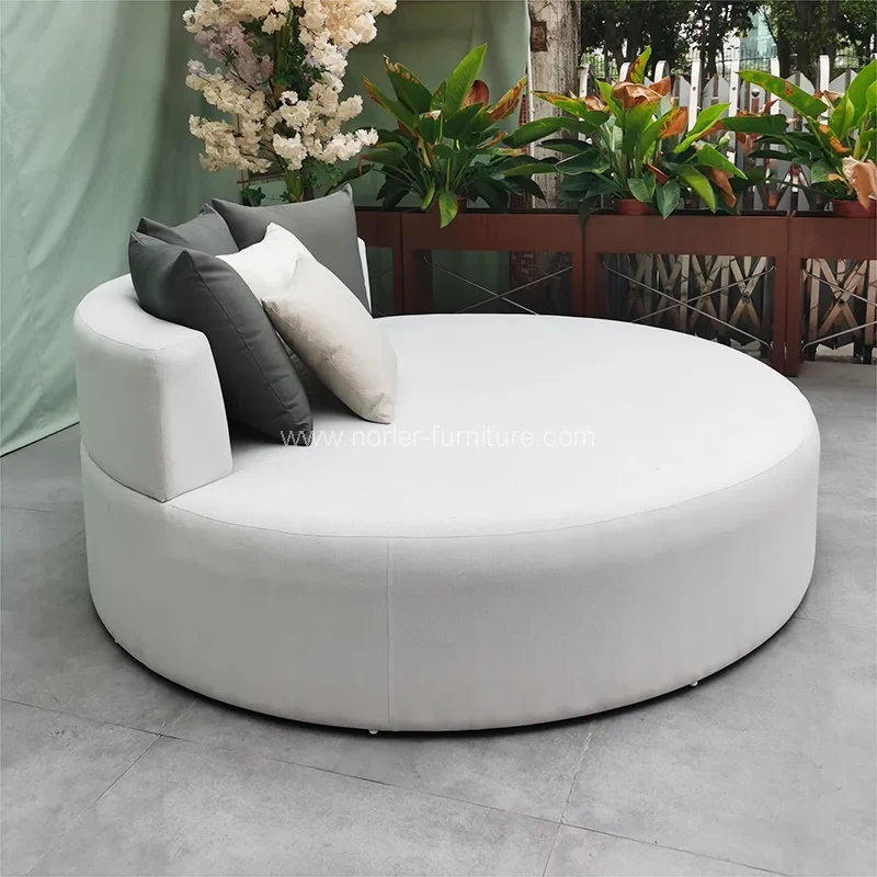 Vízálló kültéri bútorok kerek napágy