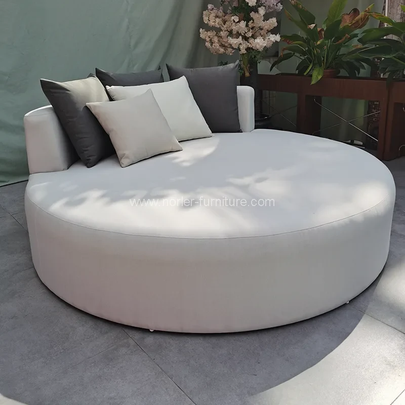 Vízálló kültéri bútorok kerek napágy