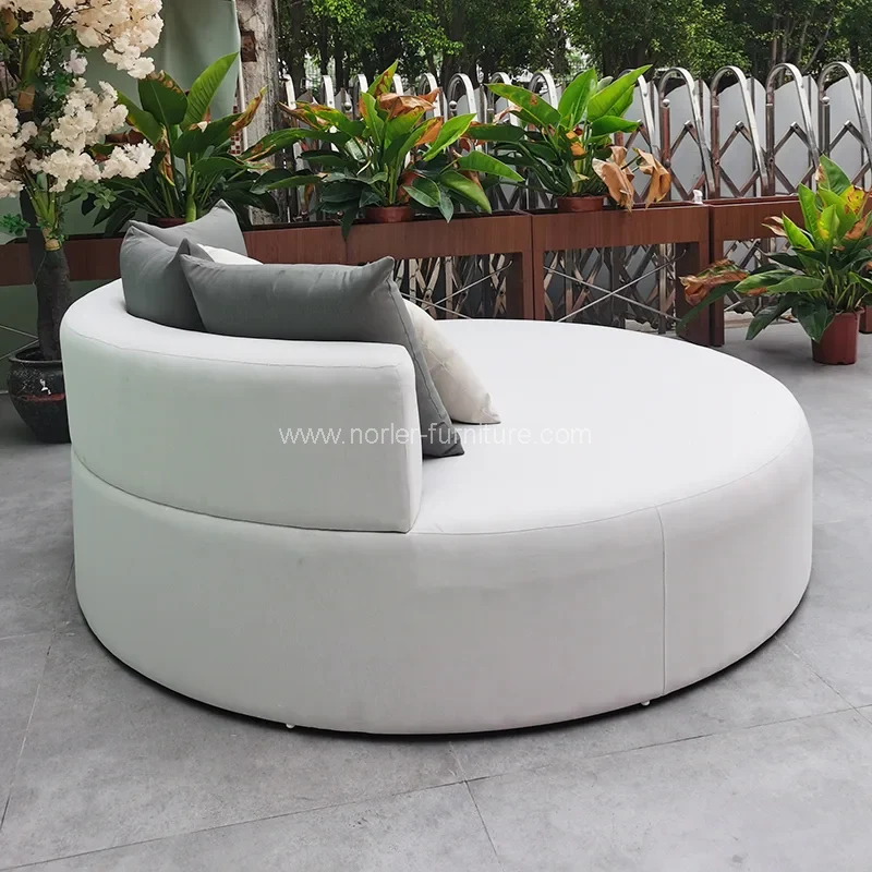 Vízálló kültéri bútorok kerek napágy